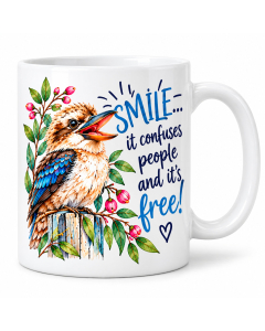 Funny Kookaburra Mug – Smile It Confuses People