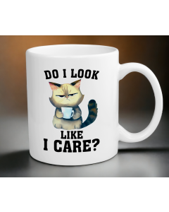 Look like I care