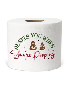 He Sees You When You're Pooping