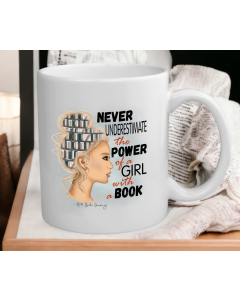 Never underestimate girl and book