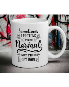 Pretend to be normal