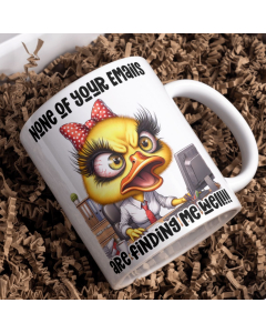 novelty mug gift packaging office humour