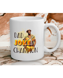 Dad Joke Champion Mug – Funny Father’s Day Coffee Cup