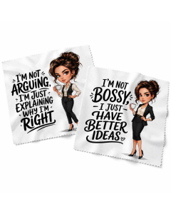 funny im not arguing lens cloth with woman design