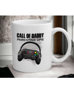 Funny Gamer Dad Mug – Call Of Daddy Parenting Ops Cup