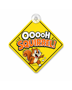 Funny Car Sign Gift for Distracted Drivers – OoooH Squirrel
