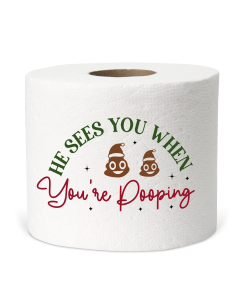 He Sees You When You're Pooping