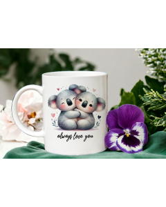 Love Koala Couple Mug