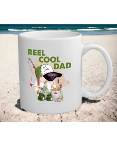 Reel Cool Dad Mug – Funny Fishing Father’s Day Cup