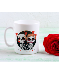 Skeletons In Love Mug