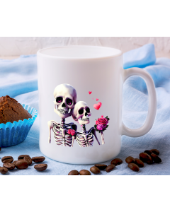 Twin Skeletons Mug